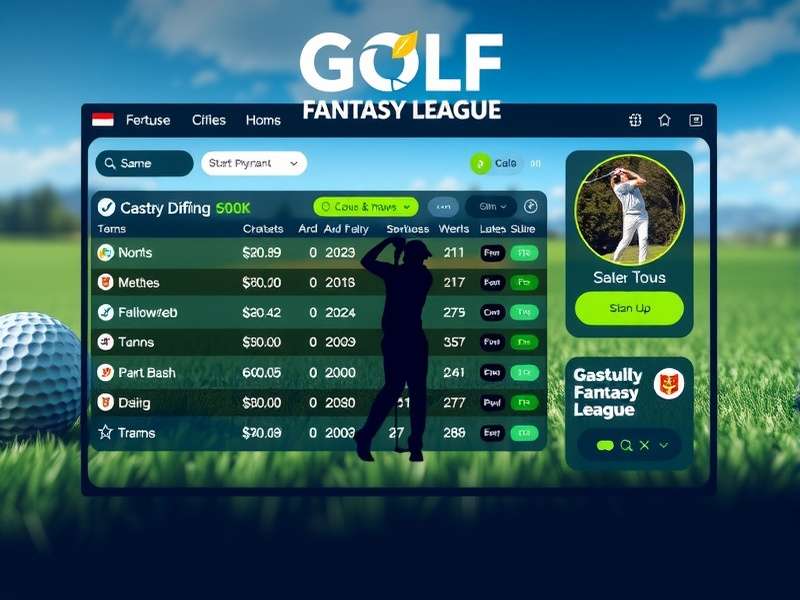Golf Fantasy League Community Event